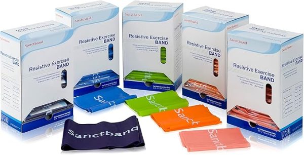 Resistance Band Dispenser Oman 30pcs - 1 Heavy Resistance Band Dispenser same Theraband in Oman
