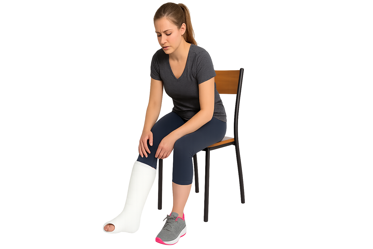 ankle injury treatment in Oman - cast cover for shower
