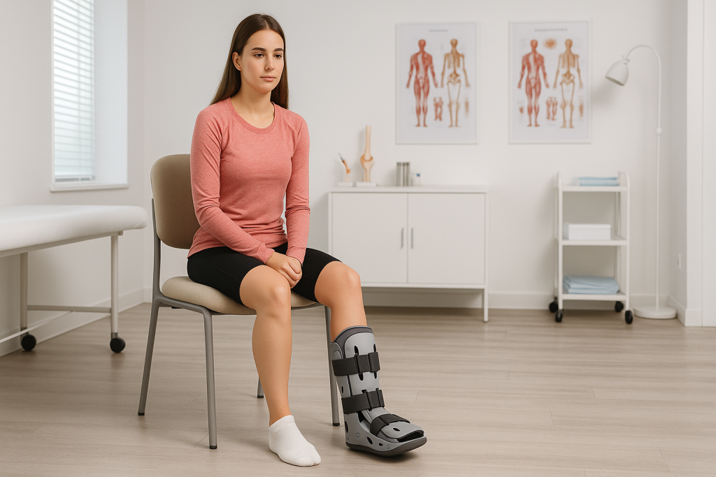 use air walker boot for ankle injury in oman