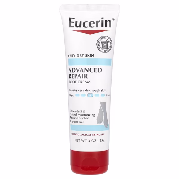 Eucerin, Advanced Repair Foot Creme Eucerin Advanced Repair Foot Creme 85 g Fragrance Free – Dry & Cracked Feet Care in Oman
