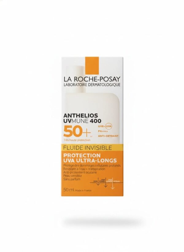 La Roche Posay, Sun protector Invisible Fluid SPF50, 50 ml - 1 La Roche Posay Invisible Fluid, Original, Best price in muscat, Oman